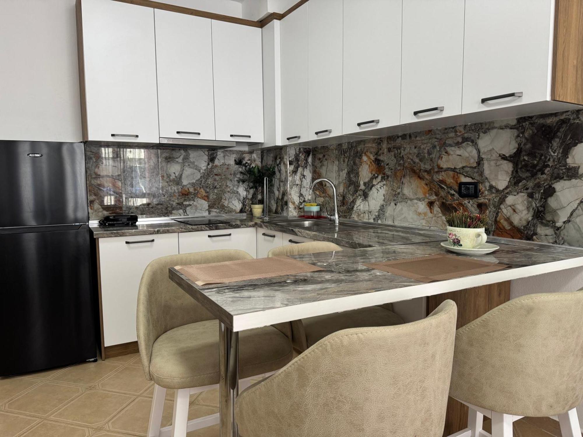 Orkidea Apartments Golem  Bagian luar foto